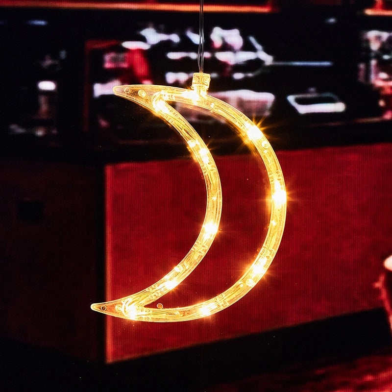 Christmas Star String Lights Minimalist Design Plastic Party Decor|Home Decor & Lighting