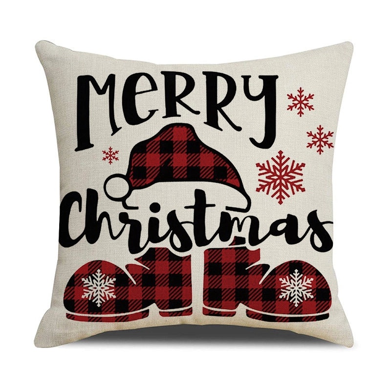 Stylish Elk Print Polyester Pillow Covers | Home Decor Pillows