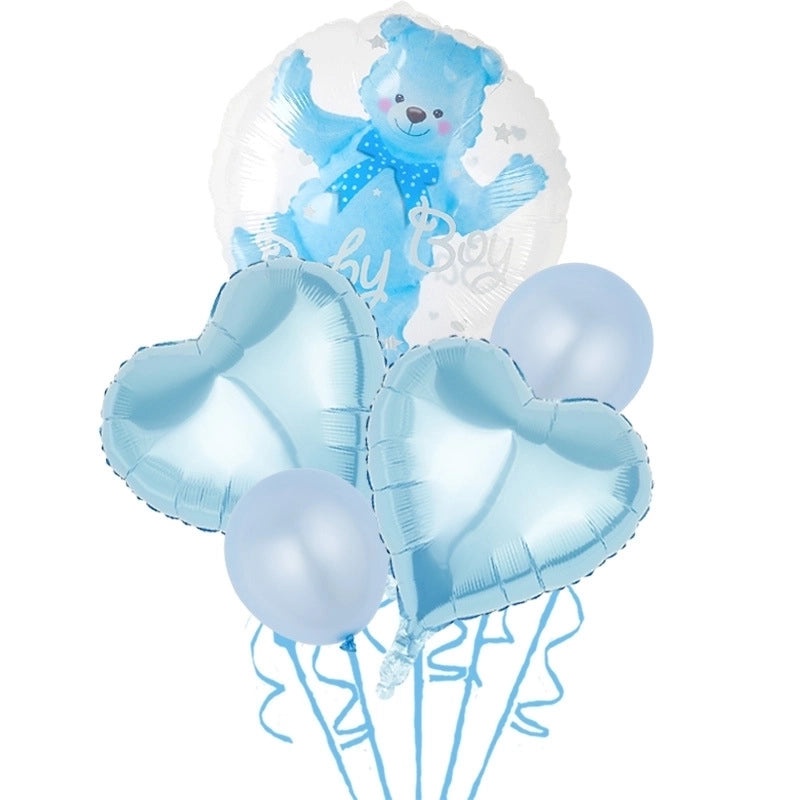 Birthday Bear Foil Balloon Set for Birthday Party Decoration|Party Supplies Balloons