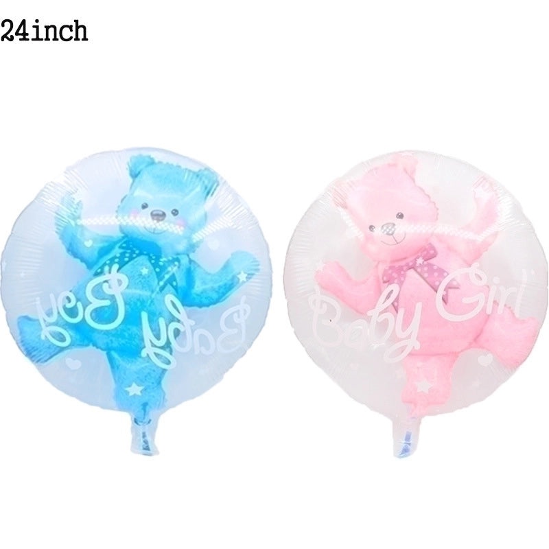 Birthday Bear Foil Balloon Set for Birthday Party Decoration|Party Supplies Balloons
