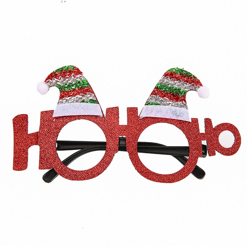 Festive Santa Claus Glasses Hairband for Christmas Halloween Valentine's Day Party|Accessories & Party Supplies