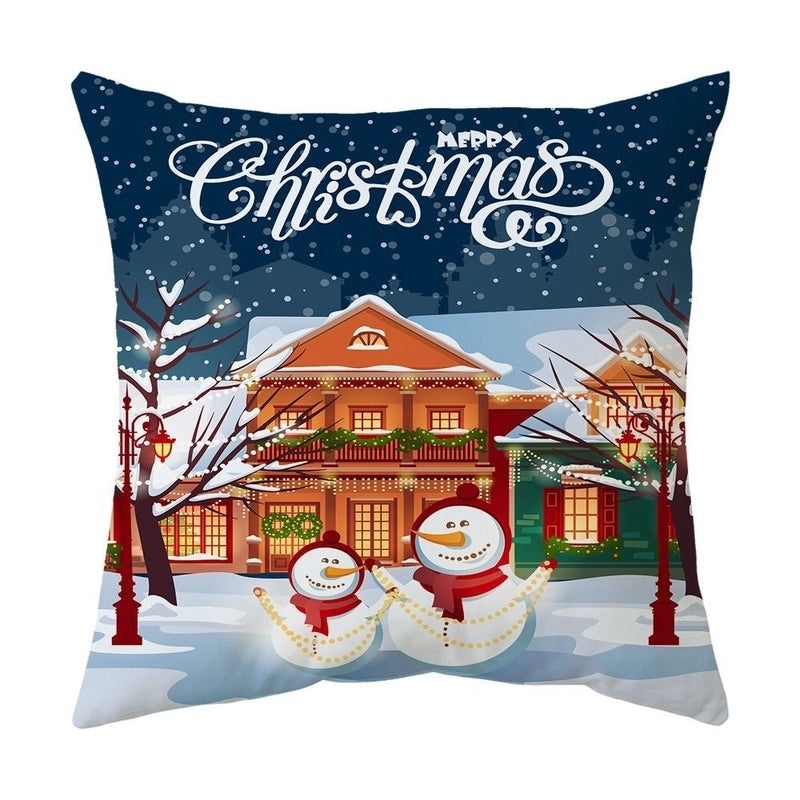 Adorable Snowman Plush Cushion Covers|Home Decor Pillows
