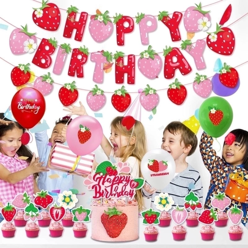 Birthday Cartoon Letter Paper for Birthday Party Decoration|Party Supplies
