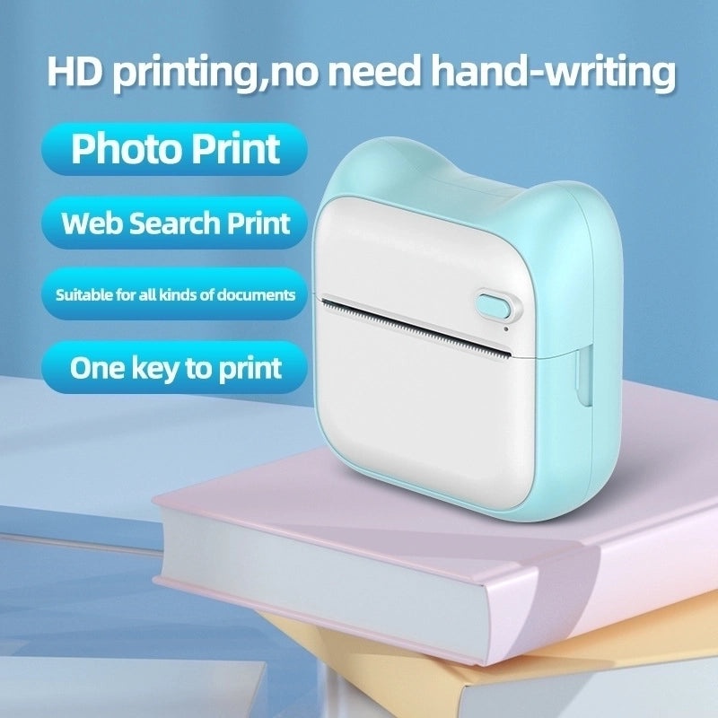 Portable Mini Wireless Bluetooth Thermal Printer|Electronics Accessories