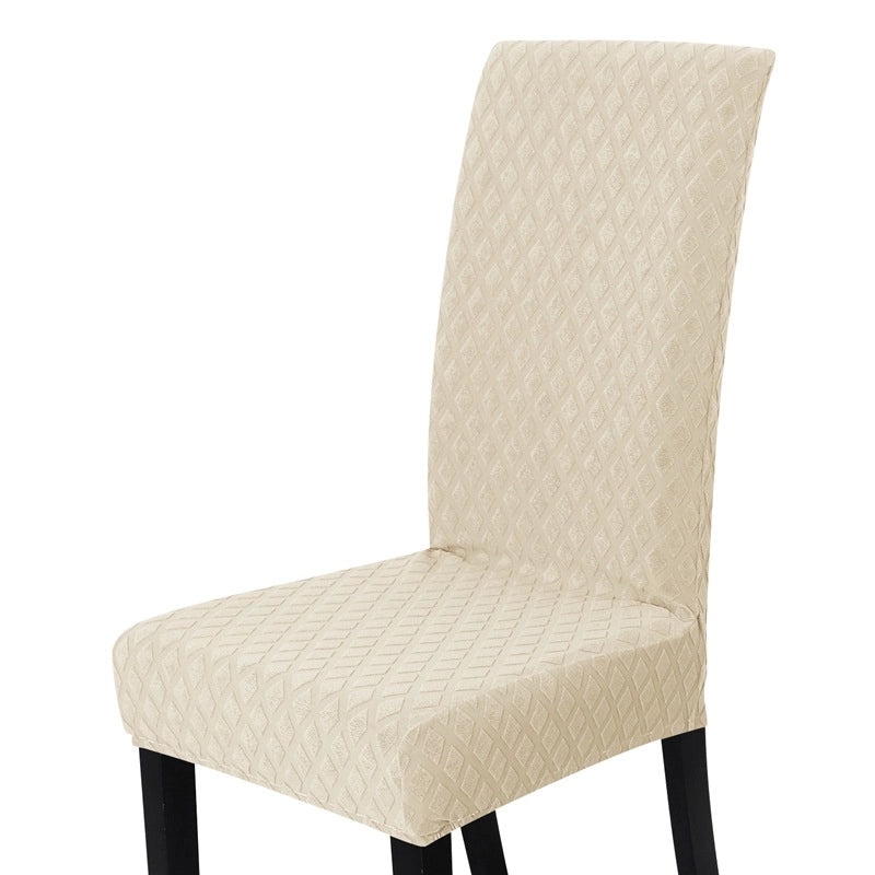 Four Seasons Elastic Jacquard Chair Cover Integrated Design for Dining Hotel Chairs Stools Modern Simple | Chair Covers