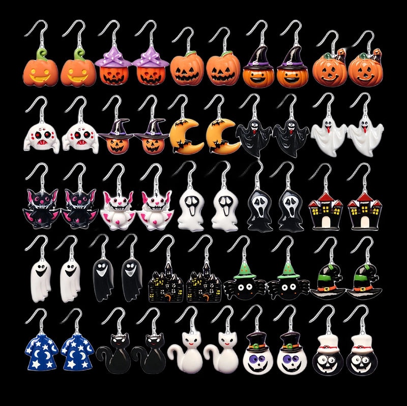 Cute Halloween Resin Decoration with Funny Pattern for Party Festival|Home Decor