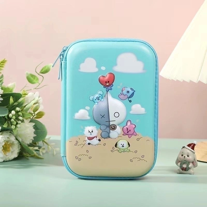 Cute EVA PU Cartoon Pencil Case for School Supplies | School Stationery