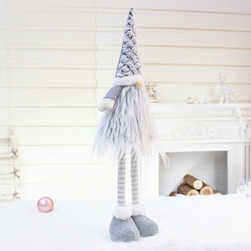 Christmas Telescopic Faceless Gnome Doll Window Decoration Supplies|Christmas Decorations