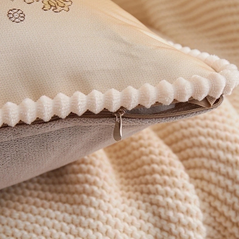 Tropical Floral Polyester Pillow Covers|Home Decor & Bedding