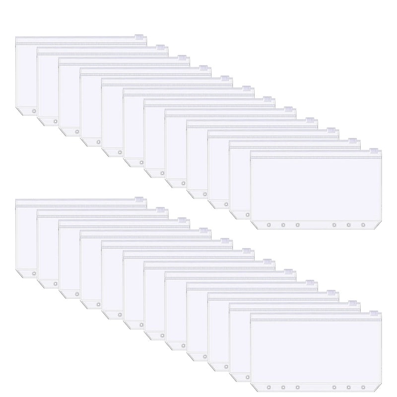 Clear PVC Minimalist Pencil Case for Daily Use|Stationery Storage Bags