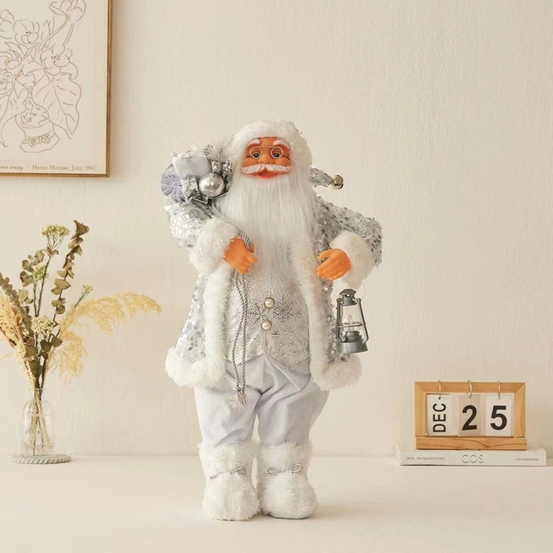 Festive Santa Claus PVC Christmas Party Decorations|Holiday Party Supplies
