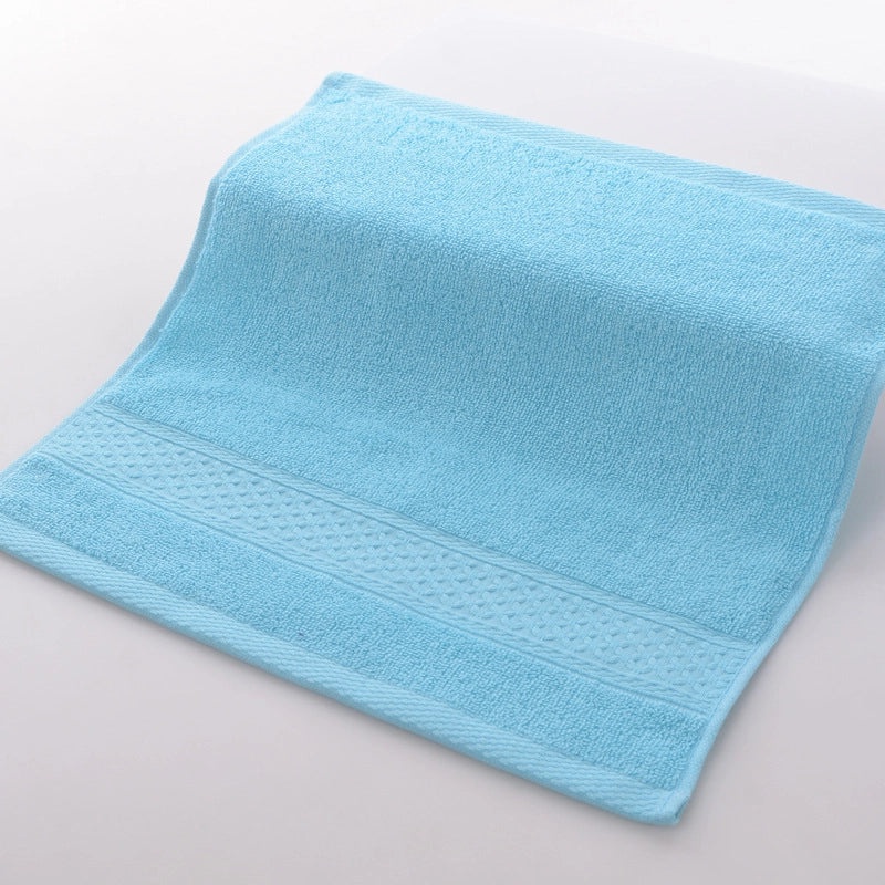 Soft Cotton Square Face Towel Highly Absorbent Household Use|Home Textiles & Towels