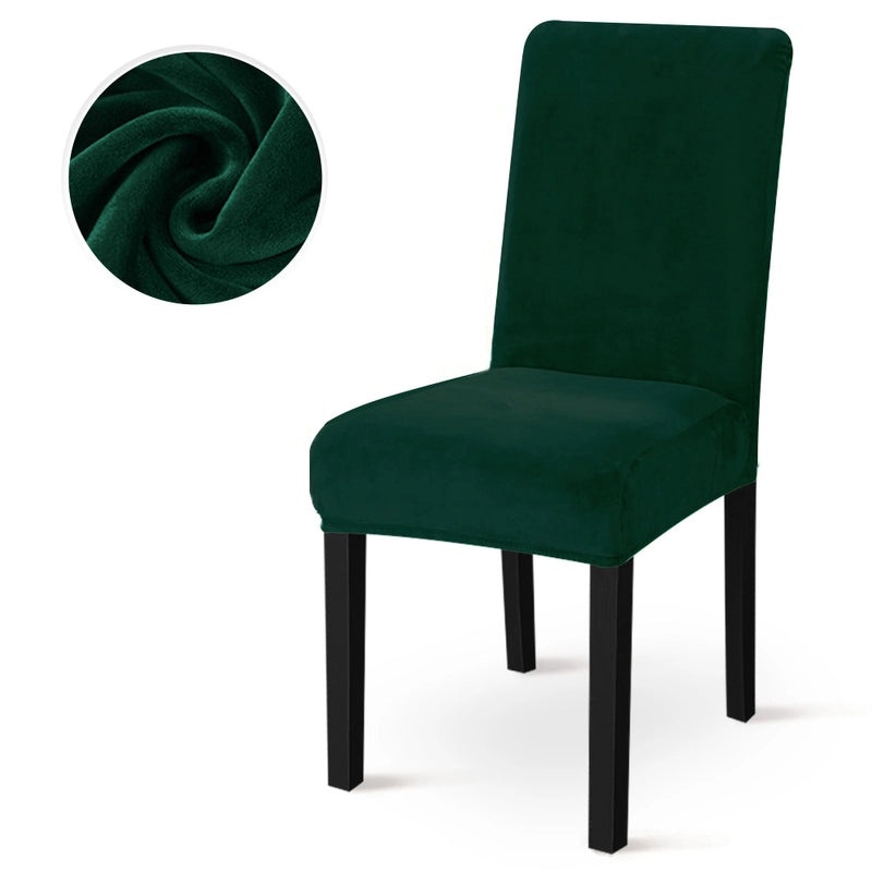 Elegant Solid Color Polyester Chair Cover | Home Decor & Furniture Accessories