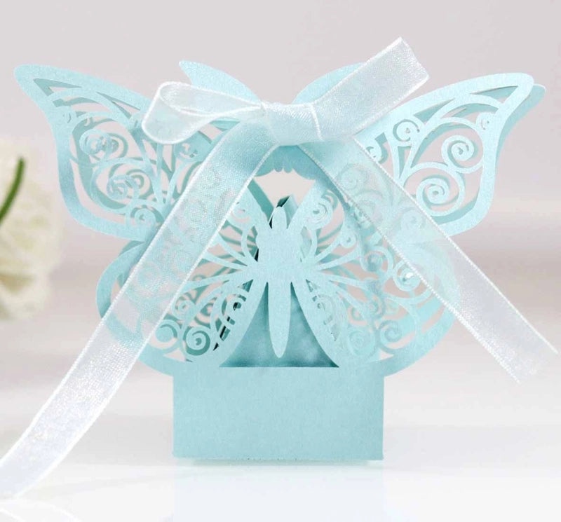Iridescent Bow Knot Gift Bags 210g for Wedding Banquet|Gift Bags & Packaging