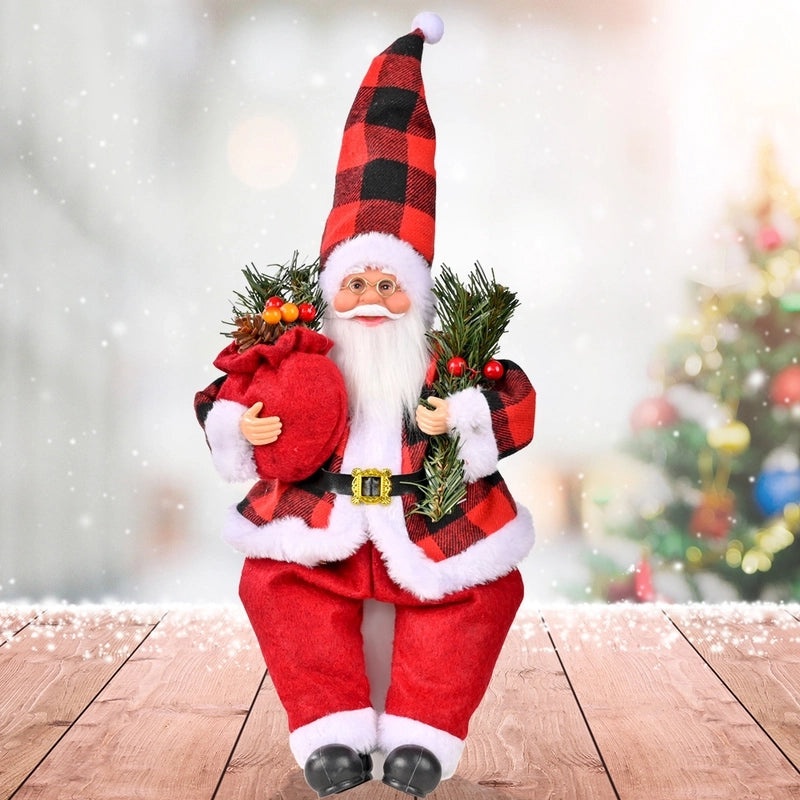 Christmas Cute Classic Plastic Table Ornaments for Festive Home Decor|Holiday Decorations