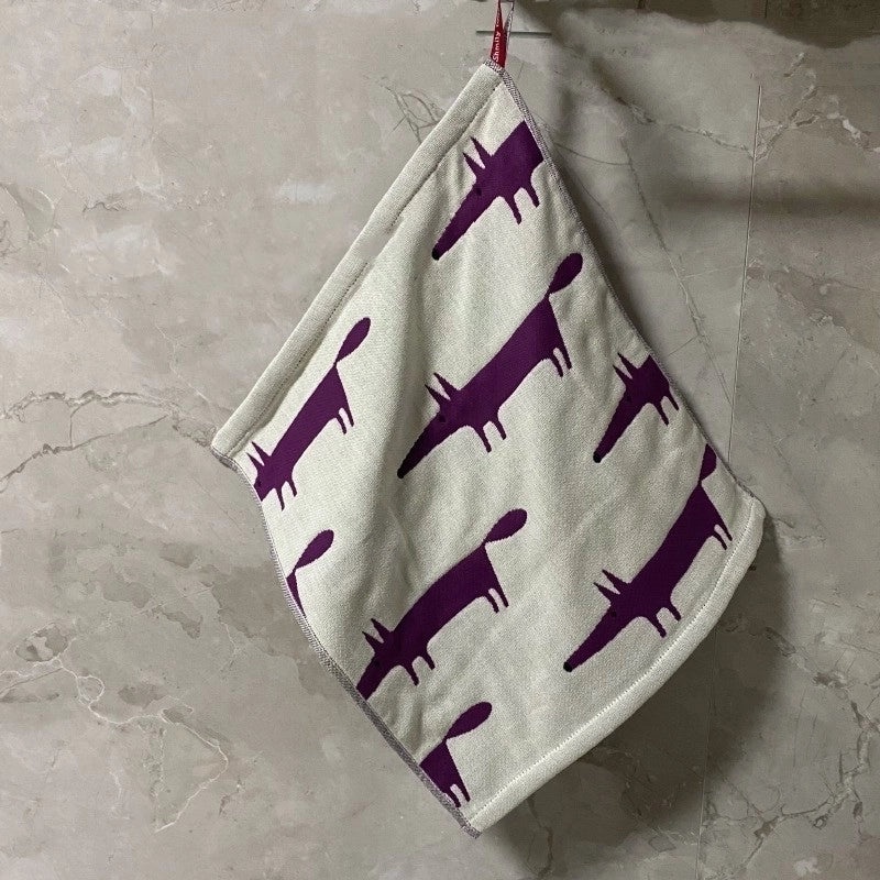 Adorable Animal Print Cotton Towels for Kids|Home & Kitchen Bath Towels