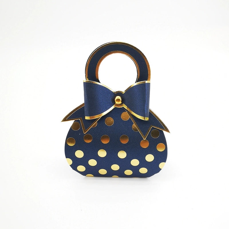 Christmas Polka Dot Bow Knot Gift Bags for Party & Holiday Wrapping Supplies|Gift Wrap & Packaging