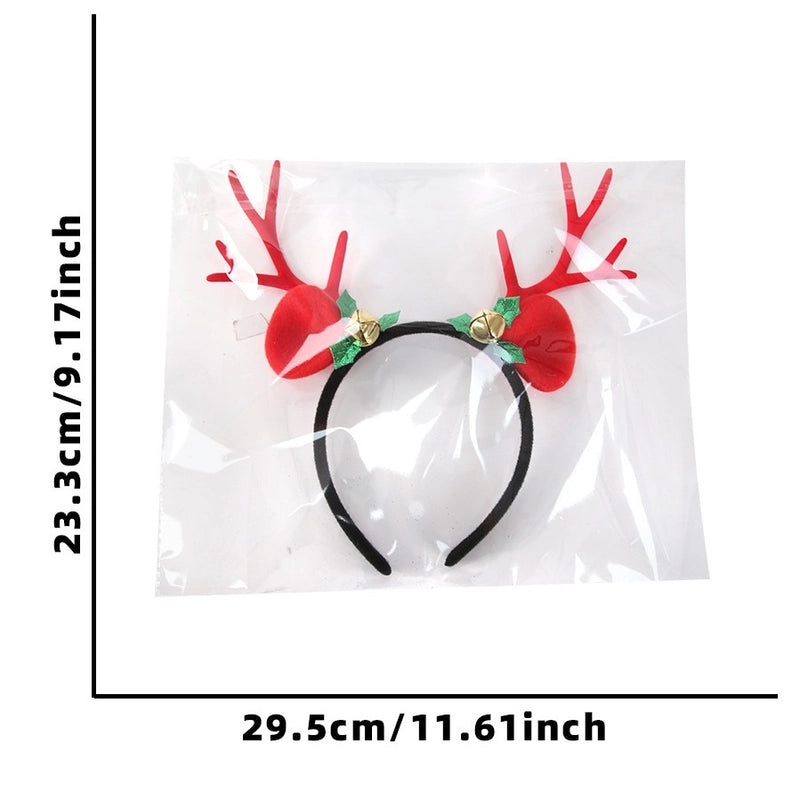Christmas Reindeer Antlers Hair Band for Party Costume Props | Festival Accessories
