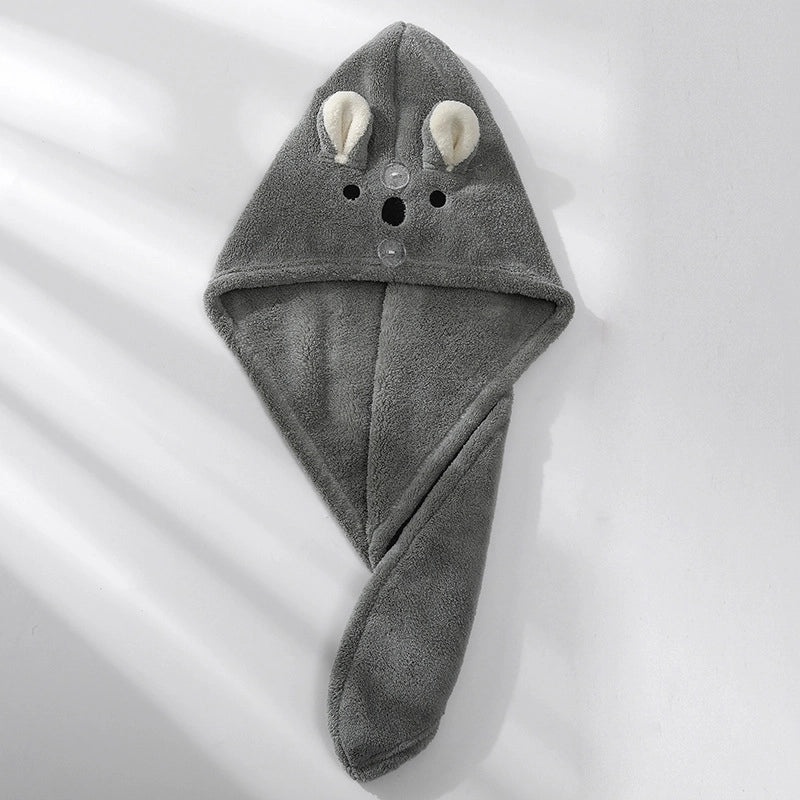 Soft Lady Bear Pattern Coral Fleece Towels with Polyester Brocade Finish|Home Textiles & Towels