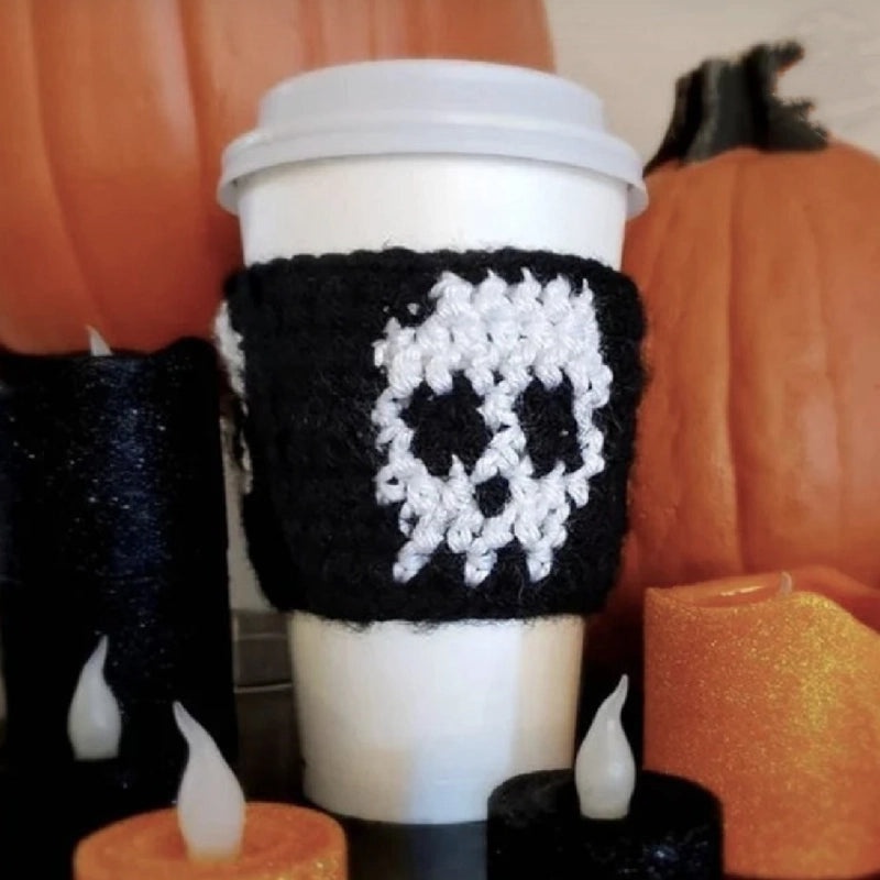 Wool Knitted Mug Set for Christmas Decoration | Home & Kitchen Decor