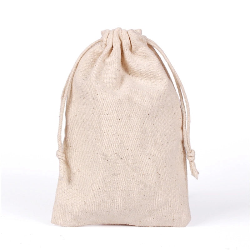50 Pieces Minimalist Solid Color Canvas Tote Bags for Daily Use|Bags & Accessories