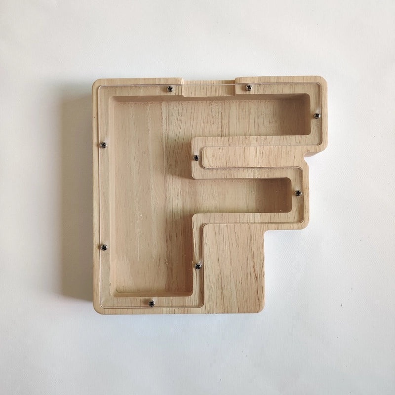 Oak Letter Glass Pendant for Halloween Christmas Easter Casual Wear|Jewelry & Accessories