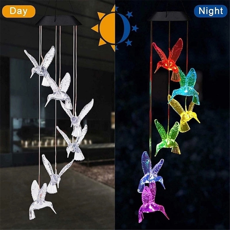 Charming Bird-Shaped Plastic Outdoor Fairy String Lights|Outdoor Lighting