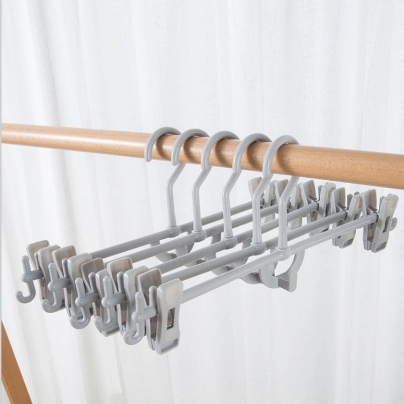 Retractable Plastic Clothes Hanger with Simple Geometric Design|Home & Living/Closet Storage & Organization