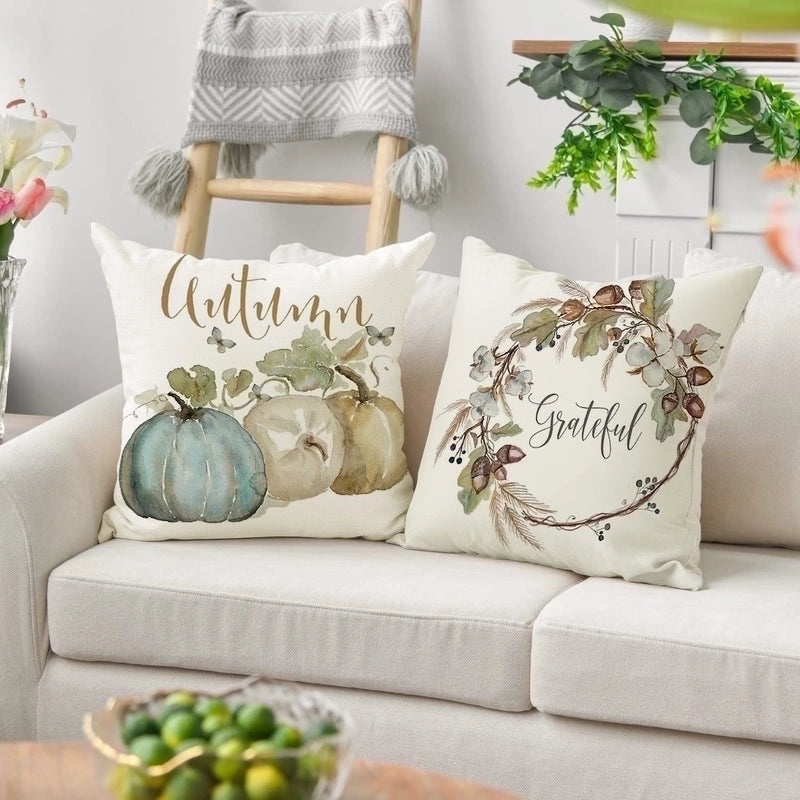 Rustic Linen Pillow Covers for Home Decor|Home Textiles & Bedding