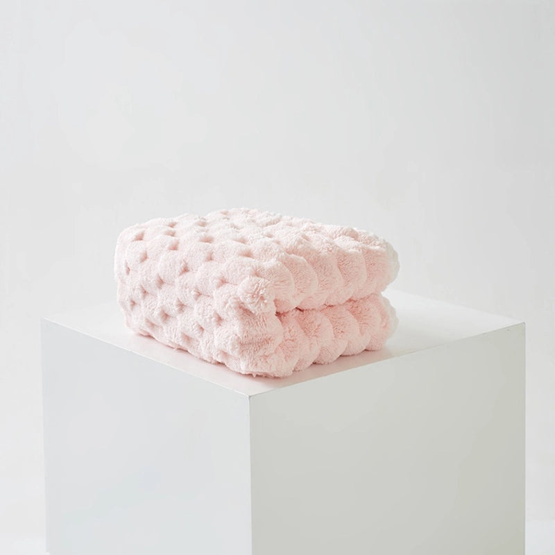 Soft Warm Coral Fleece Towels for Everyday Use|Home & Kitchen Textiles