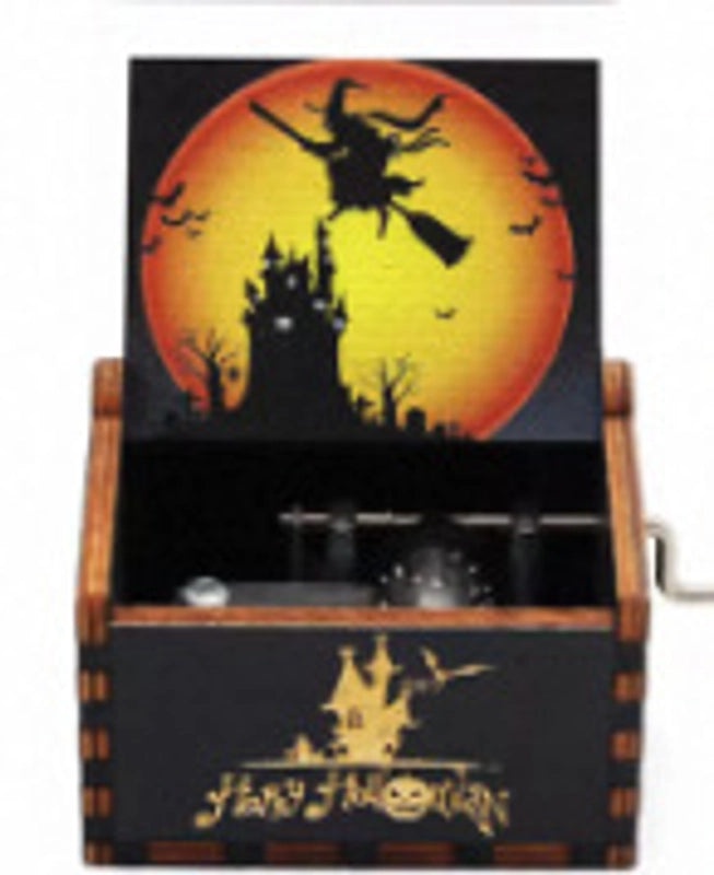 Vintage Halloween Pumpkin and Letter Cat Wooden Decoration|Home Decor