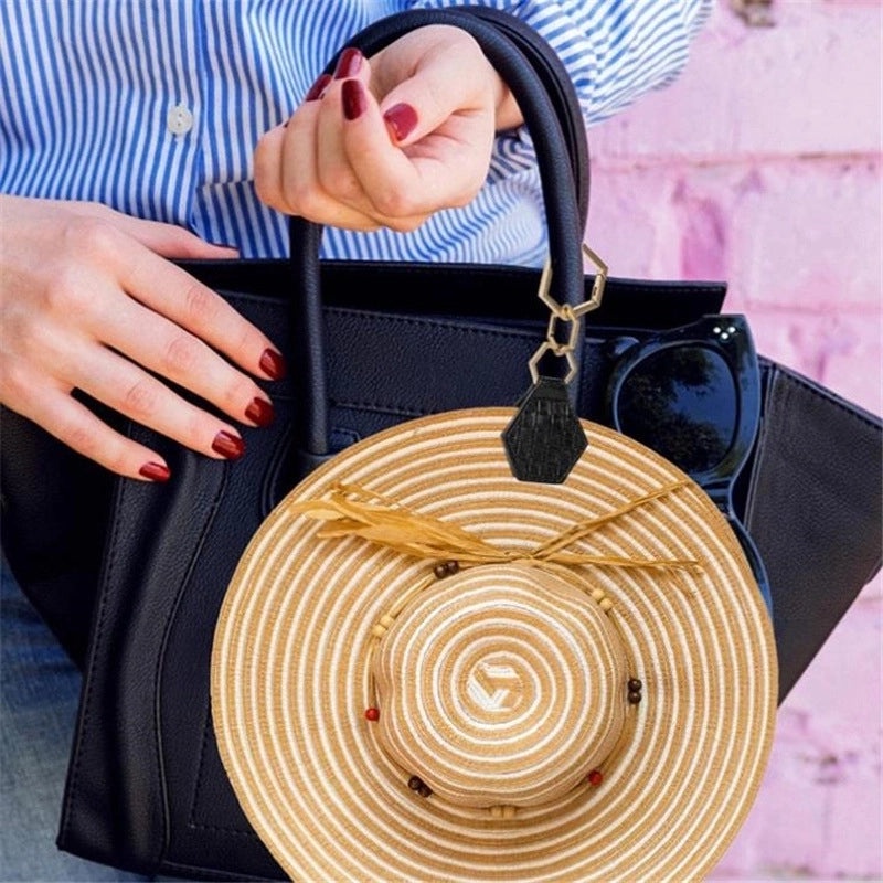 Golf Sun Hat Clip Magnetic Suction Pu Leather Portable Outdoor Sports Accessory|Outdoor Sports Accessories