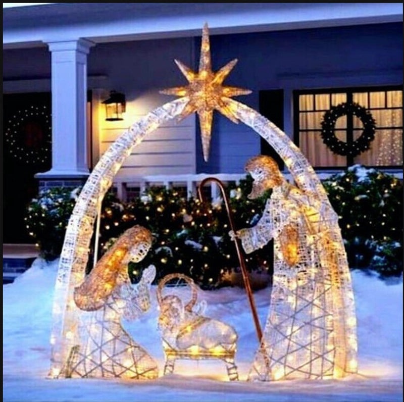 Festive Cartoon Metal Party Decorations for Christmas and Easter | Holiday Party Supplies