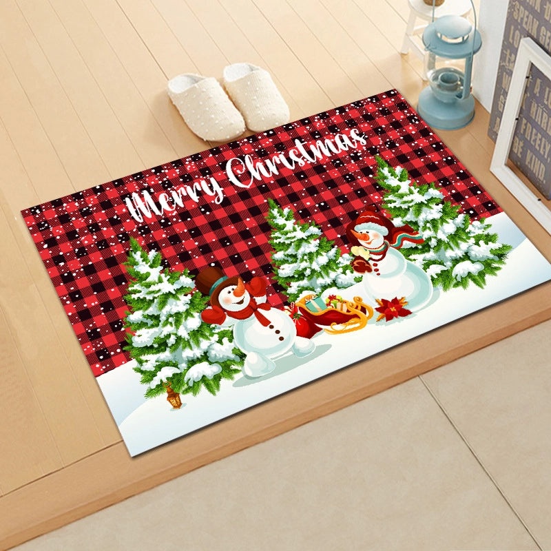 Beach Theme Cartoon Polyester Floor Mat|Home Decor Accessories