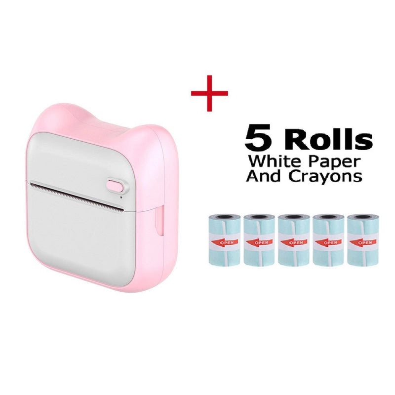 Portable Mini Wireless Bluetooth Thermal Printer|Electronics Accessories