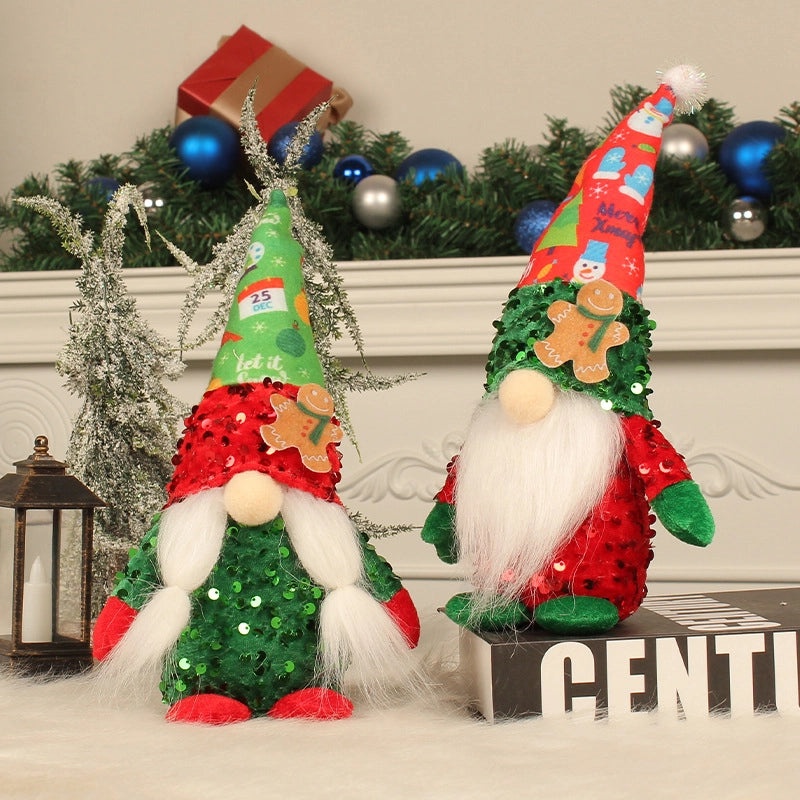 Festive Rudolph Doll Table Decor for Christmas Party Casual Home Decoration|Holiday Decorations