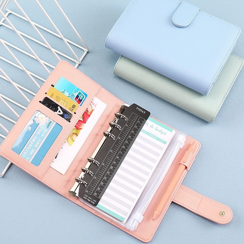 2 Pieces Solid Color PU Leather Spiral Notebooks for Graduation | Stationery & Office Supplies