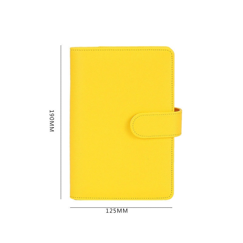 2 Pieces Solid Color PU Leather Spiral Notebooks for Graduation | Stationery & Office Supplies