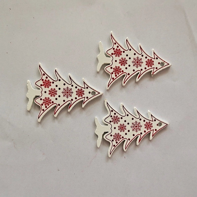 Creative Wooden Christmas Ornaments DIY Home Pendant Crafts Factory Direct | Home Decor & DIY Accessories