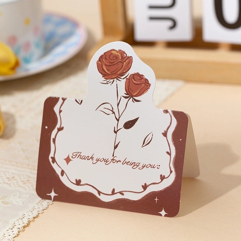 10 Pieces Cute Floral Letter Charms for Valentine's & Mother's Day Daily Wear | Jewelry Accessories