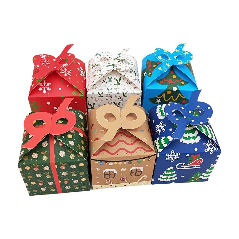 Christmas Candy Bell Snowflake Gift Bags for Holiday Party Wrapping|Holiday Gift Wrapping Supplies