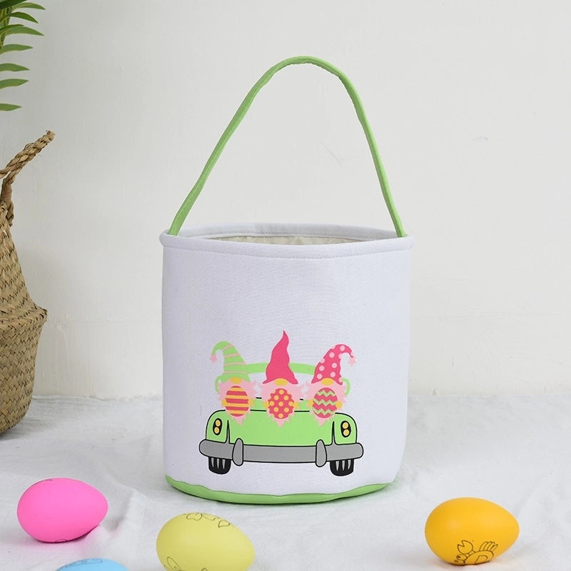 Minimalist Easter Rabbit Cloth Basket for Daily Use | Home Decor & Seasonal Accessories