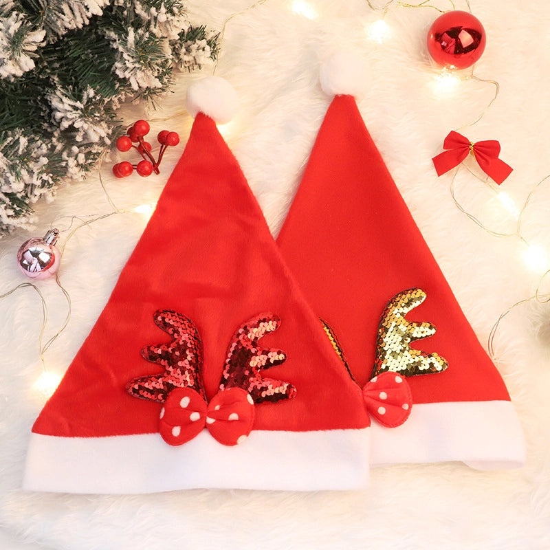 Christmas Cute 2D Cartoon Nonwoven Fabric Decorations|Holiday Home Decor