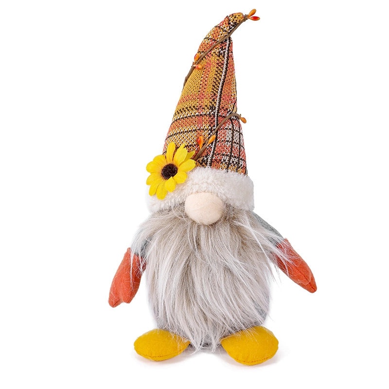 Cute Sunflower Faceless Doll Ornament Window Decoration for Home|Home Decor