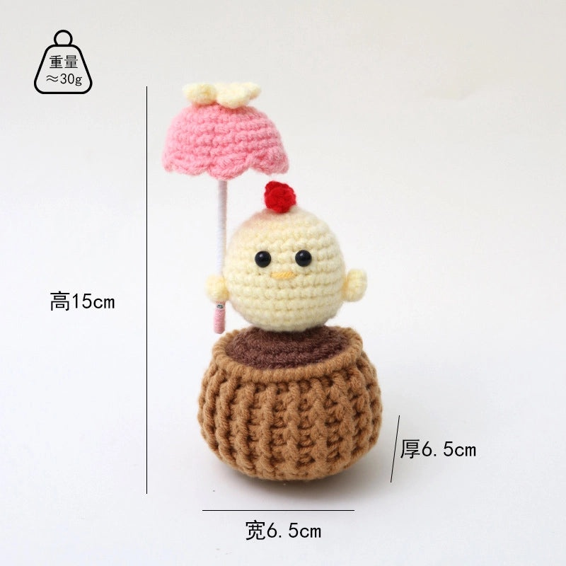 Adorable Fruit and Heart Shaped Floral Yarn Decor for Everyday Table Accents|Home Decor & Table Accessories