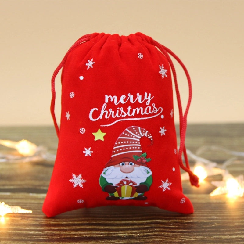 Christmas Nordic Style Christmas Tree Santa Claus Gift Wrapping Bags Party Festival Supplies|Holiday Gift Wrap & Bags