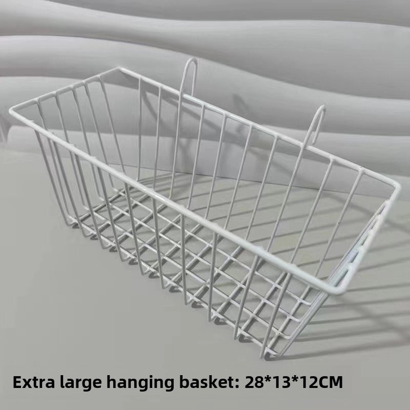 Metal Mesh Grid Wall Rack for Storage and Photo Display | Home Organization