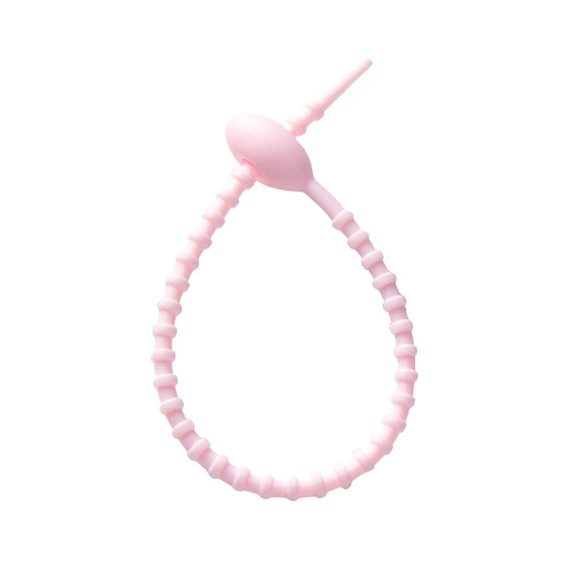 210mm Silicone Tadpole Cable Tie Organizer Keychain Pendant for DIY Jewelry Bags Lanyards|Accessories & Organizers