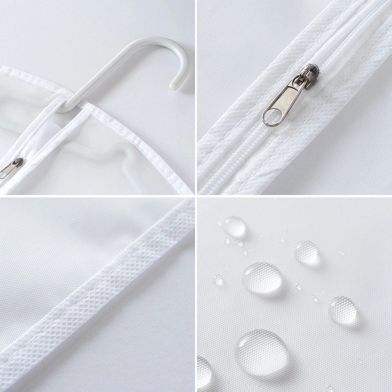 Large Transparent Clothes Dust Cover for Wardrobe Storage | Home Organization Accessories