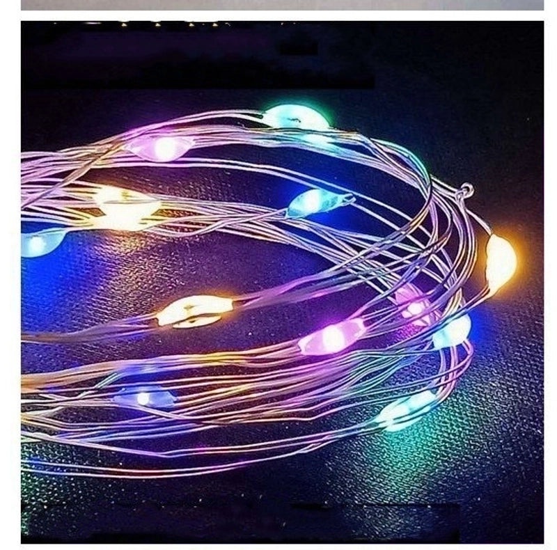 Romantic Solid Color PC Plastic String Lights for Valentine's Day Decoration|Home Decor Lighting